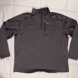 Under Armour Charcoal Quarter-Zip Top